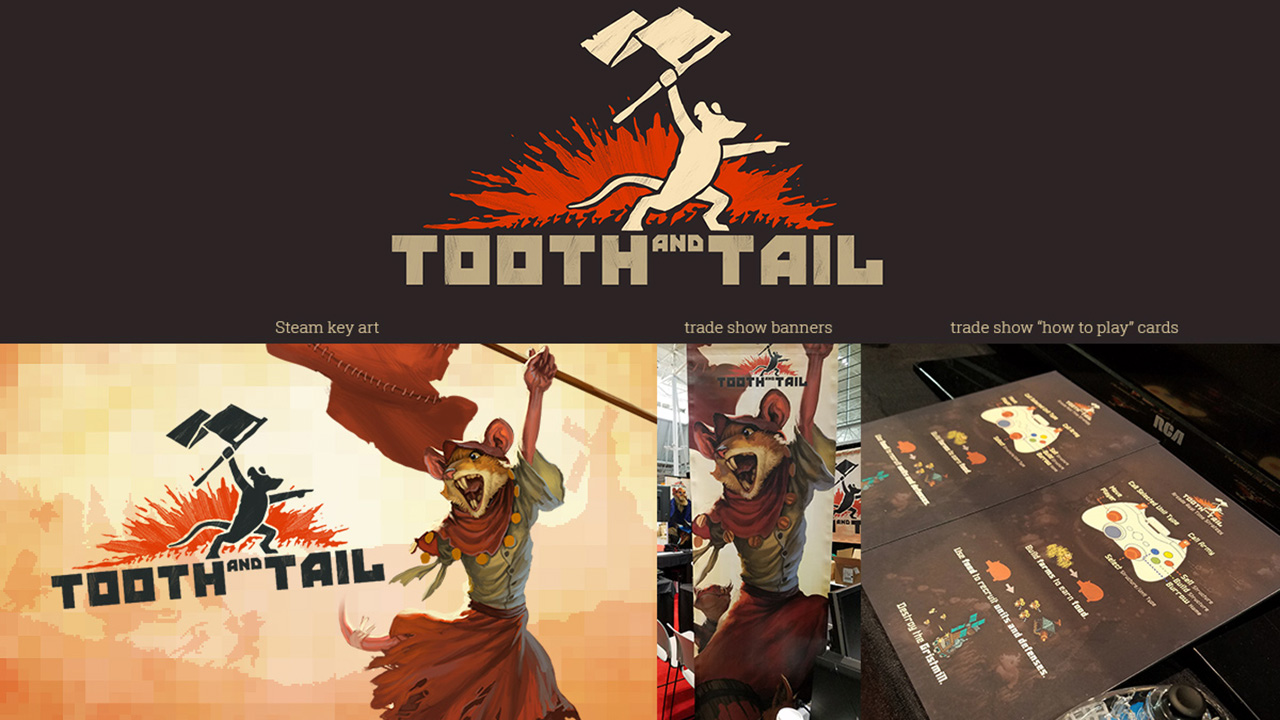 Tooth and Tail logo and usage