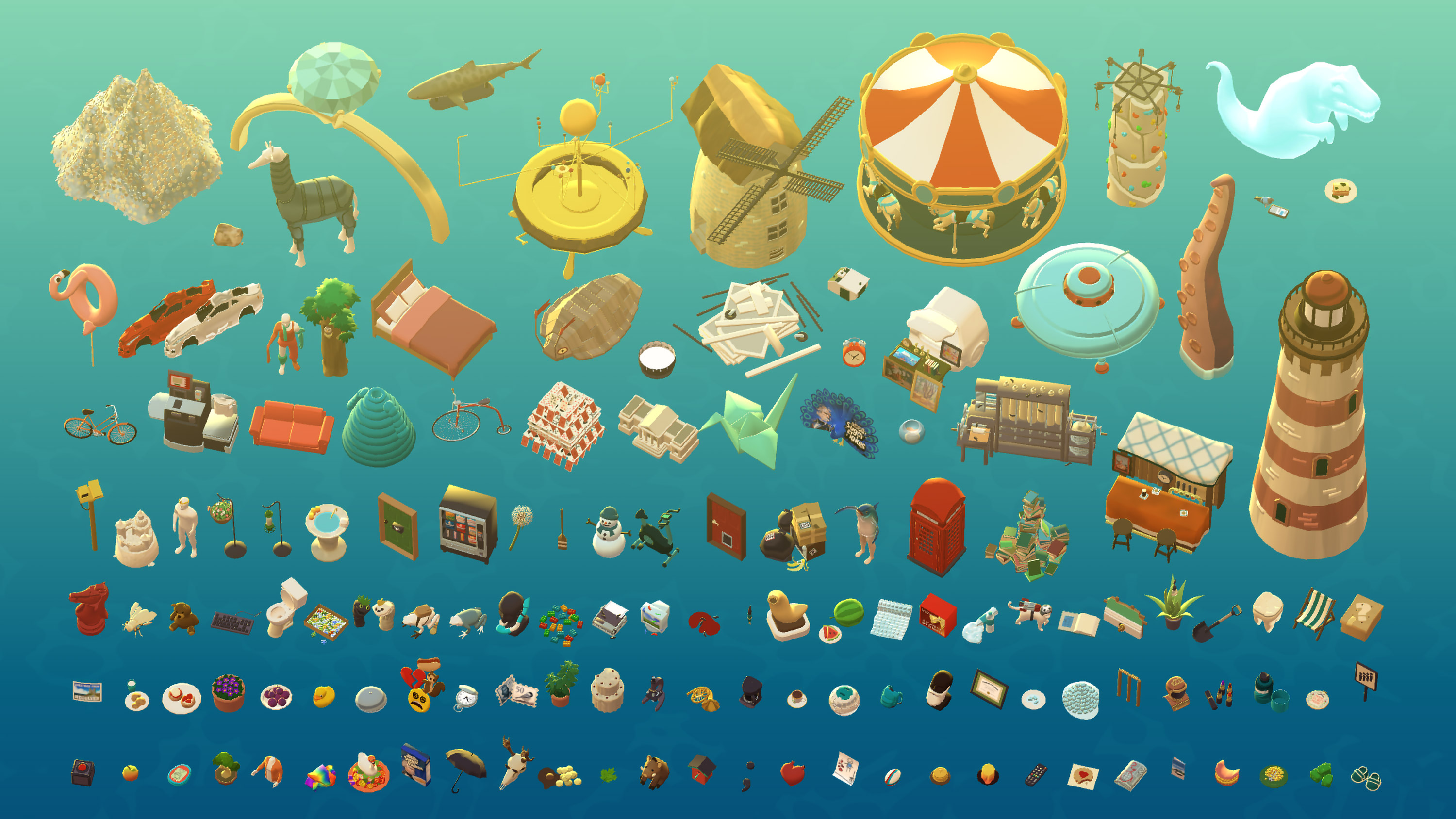 Most of the exibits from A Monster's Expedition, including some that were cut for various reasons.
