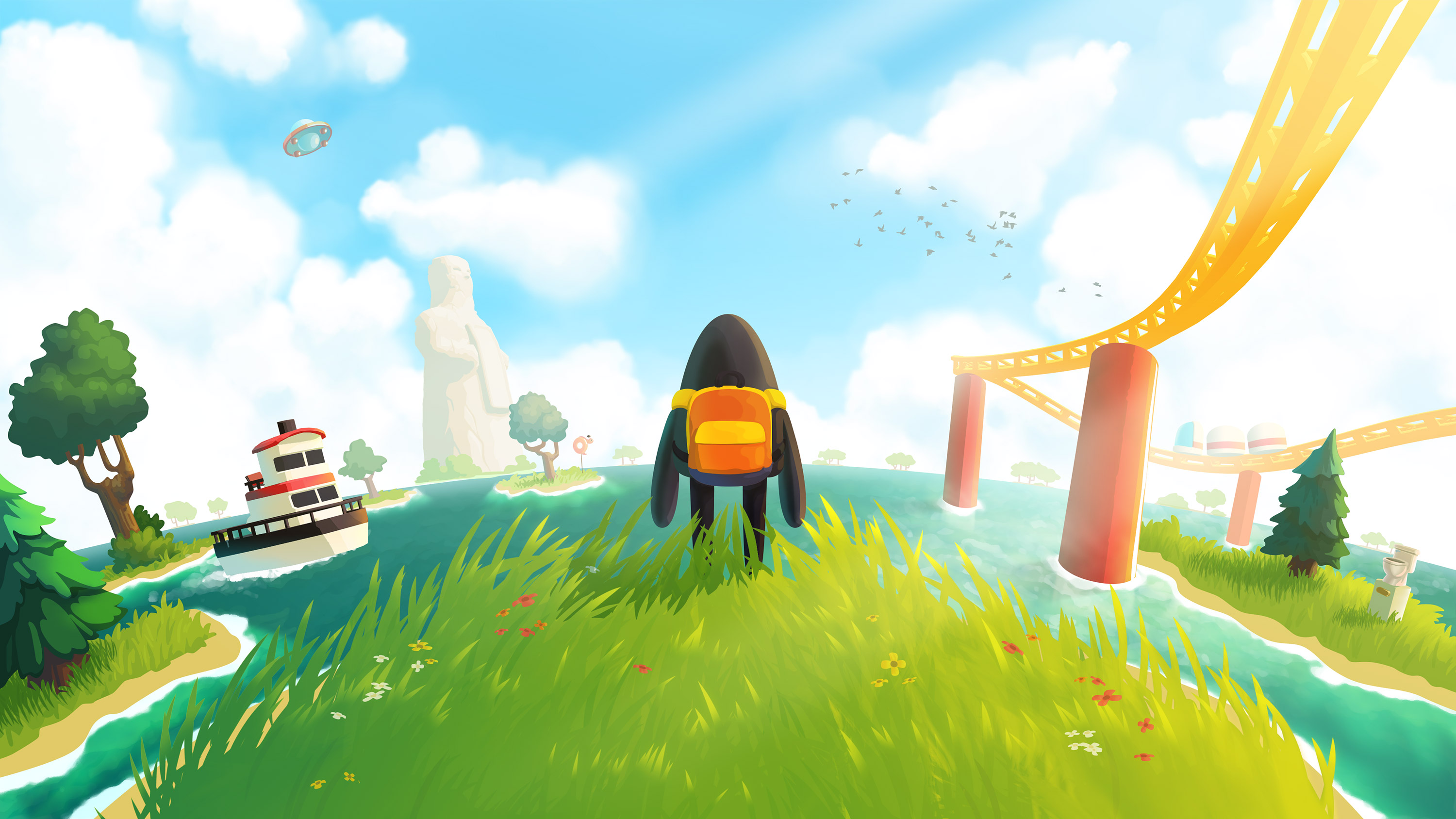 Key art for the Apple Arcade version of A Monster's Expedition.