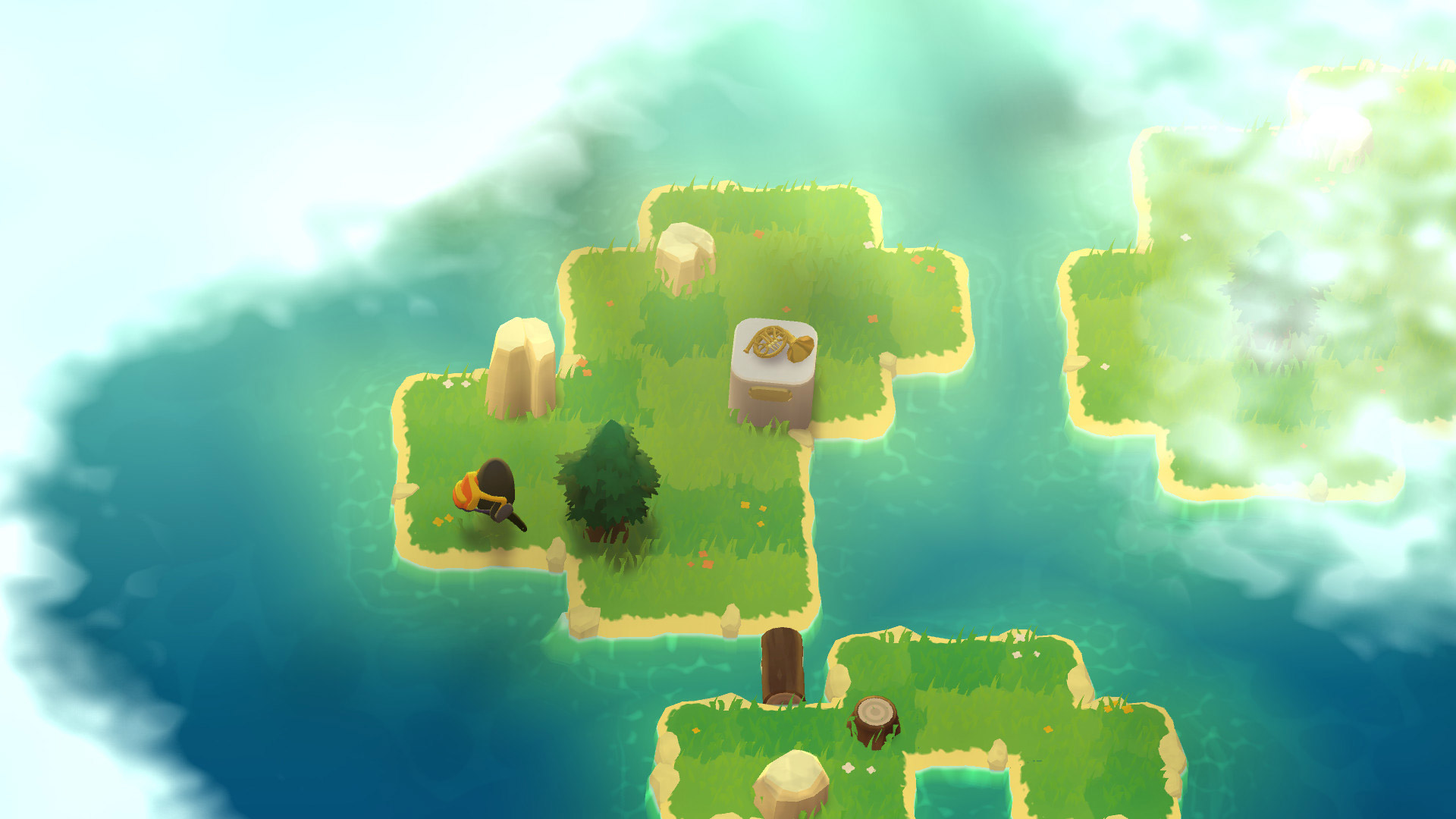 A gameplay shot from Draknek and Friends' A Monster's Expedition