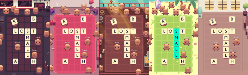 Alphabear Hustle environment art