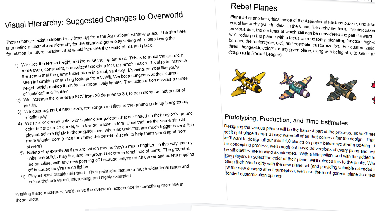 Steambirds Alliance art revision document