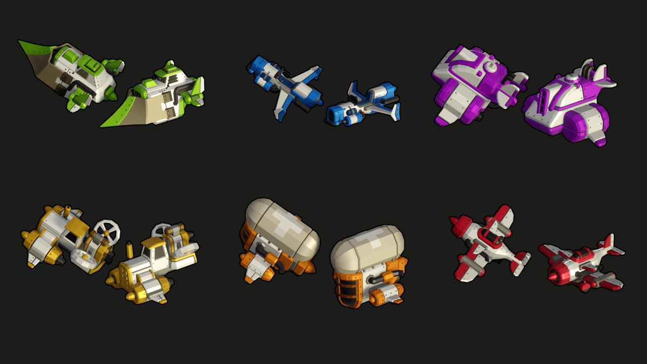 Steambirds Alliance player planes